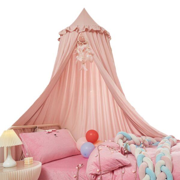 Princess, ruffles, domed bed curtains, children's indoor blackout curtains, windshield bedside curtains, ceilings, baby tents - 图片 3