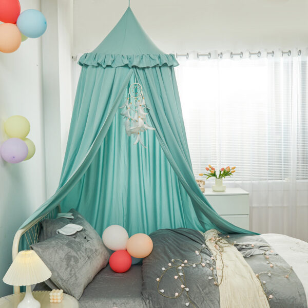 Princess, ruffles, domed bed curtains, children's indoor blackout curtains, windshield bedside curtains, ceilings, baby tents - 图片 5