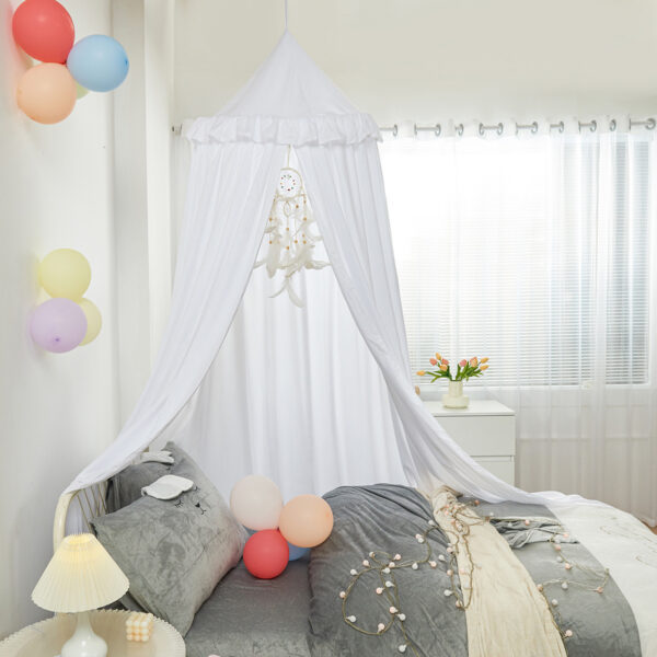 Princess, ruffles, domed bed curtains, children's indoor blackout curtains, windshield bedside curtains, ceilings, baby tents - 图片 6